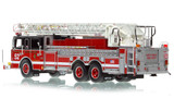 1:50 scale model of Chicago Fire Department 2000 Pierce Dash 100' Aerial - Truck 52