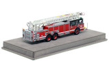 1:50 scale model of Chicago Fire Department 2000 Pierce Dash 100' Aerial - Truck 52