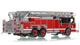 1:50 scale model of Chicago Fire Department 2002 Pierce Dash 100' Aerial - Truck 3