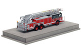1:50 scale model of Chicago Fire Department 2002 Pierce Dash 100' Aerial - Truck 26