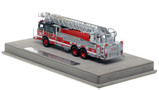 1:50 scale model of Chicago Fire Department 2002 Pierce Dash 100' Aerial - Truck 26