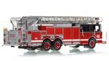 1:50 scale model of Chicago Fire Department 2002 Pierce Dash 100' Aerial - Truck 48
