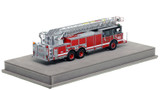 1:50 scale model of Chicago Fire Department 2002 Pierce Dash 100' Aerial - Truck 48