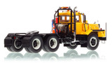 1:50 scale model of Mack DM 800 Tandem Axle Tractor - Yellow over Black