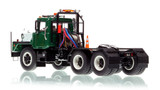 1:50 scale model of Mack DM 800 Tandem Axle Tractor - Green over Black