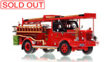 1:50 scale model of Chicago Fire Department 1953 FWD F-1000T - Engine 97
