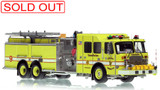 1:50 museum grade scale model of Chicago Fire Department O'Hare International Airport E-One Engine 9
