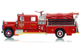 1:50 scale model of FDNY 1969 Mack® R Pumper - Bicentennial Engine 305 - Queens