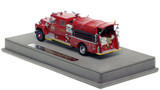 1:50 scale model of FDNY 1969 Mack® R Pumper - Bicentennial Engine 305 - Queens
