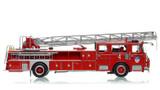 1:50 scale model of FDNY 1983 Seagrave 100' Ladder 4 - Manhattan