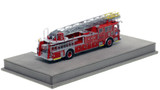1:50 scale model of FDNY 1984 Seagrave 100' Ladder 10 - Manhattan