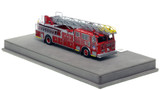 1:50 scale model of FDNY 1984 Seagrave 100' Ladder 10 - Manhattan