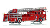 1:50 scale model of FDNY 1983 Seagrave 100' Ladder 38 - Bronx