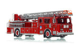 1:50 scale model of FDNY 1983 Seagrave 100' Ladder 38 - Bronx