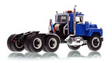1:50 scale model of Mack® R Tandem Axle Tractor - Blue over Black