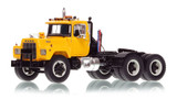 1:50 scale model of Mack® R Tandem Axle Tractor - Yellow over Black
