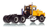 1:50 scale model of Mack® R Tandem Axle Tractor - Yellow over Black
