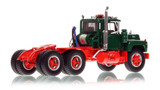 1:50 scale model of Mack® R Tandem Axle Tractor - Green over Red