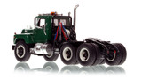 1:50 scale model of Mack® R Tandem Axle Tractor - Green over Black