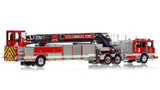 Columbus Division of Fire Pierce 2019 Arrow XT 107' Ascendant TDA - Ladder 8