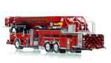 1:50 scale model of St. Louis Fire Department Spartan/Smeal Hook & Ladder 1