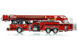 1:50 scale model of St. Louis Fire Department Spartan/Smeal Hook & Ladder 1