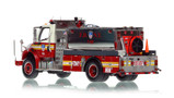 1:50 scale model of FDNY Freightliner M2/Seagrave Foam Tanker 152 in Staten Island