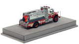 1:50 scale model of FDNY Freightliner M2/Seagrave Foam Tanker 152 in Staten Island
