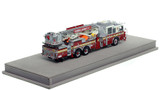 1:50 scale model of FDNY 2010 Seagrave Marauder II 75' Tower Ladder 31 - Bronx