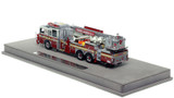 1:50 scale model of FDNY 2010 Seagrave Marauder II 75' Tower Ladder 35 - Manhattan