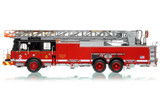 1:50 scale model of Chicago Fire Department 2020 E-One 100' Rear Mount - Truck 2