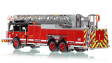 1:50 scale model of Chicago Fire Department 2020 E-One 100' Rear Mount - Truck 2