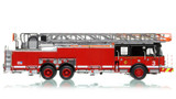 1:50 scale model of Chicago Fire Department 2020 E-One 100' Rear Mount - Truck 3