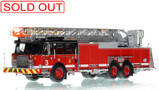 1:50 scale model of Chicago Fire Department 2020 E-One 100' Rear Mount - Truck 3