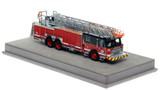 1:50 scale model of Chicago Fire Department 2020 E-One 100' Rear Mount - Truck 29