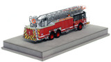 1:50 scale model of Chicago Fire Department 2020 E-One 100' Rear Mount - Truck 52
