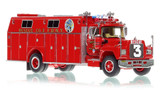 1:50 scale model of FDNY 1979 Mack® R/Pierce Rescue 3 - Bronx
