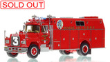 1:50 scale model of FDNY 1979 Mack® R/Pierce Rescue 3 - Bronx