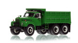 1:50 scale model of Mack® B61 SX Tandem Axle Dump Truck - Green over Black