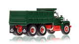 1:50 scale model of Mack® B61 SX Tandem Axle Dump Truck - Green over Red