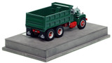 1:50 scale model of Mack® B61 SX Tandem Axle Dump Truck - Green over Red