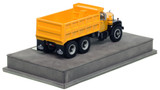 1:50 scale model of Mack® B61 SX Tandem Axle Dump Truck - Yellow over Black