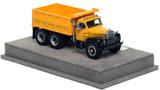1:50 scale model of Mack® B61 SX Tandem Axle Dump Truck - Yellow over Black