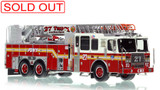 1:50 scale model of Fire Department City of New York Ladder 27 in the Bronx