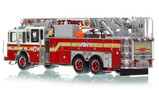 1:50 scale model of Fire Department City of New York Ladder 27 in the Bronx