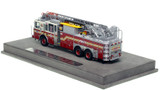 1:50 scale model of Fire Department City of New York Ladder 61 in the Bronx