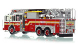 1:50 scale model of Fire Department City of New York Ladder 61 in the Bronx