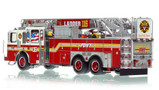 1:50 scale model of Fire Department City of New York Ladder 116 in Queens