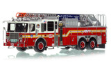 1:50 scale model of Fire Department City of New York Ladder 151 in Queens