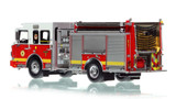 1:50 scale model of Philadelphia Fire Department Spartan Engine 7